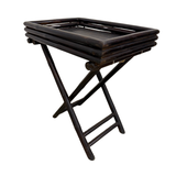 BAMBOO BUTLER TRAY DARK WOOD