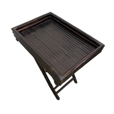 BAMBOO BUTLER TRAY DARK WOOD