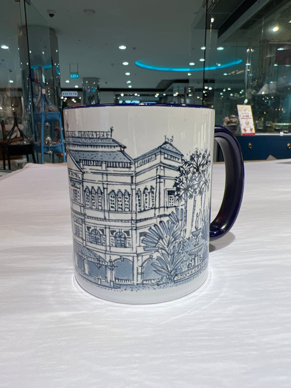 MUG RAFFLES HOTEL B&W