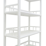 BOOKSHELF 5 SHELVING WHITE WASH MQZ-56