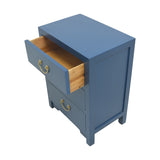 CABINET 3 DRAWER BLUE WASH MQZ-39