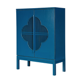 CABINET CLOVER 2DR BLUE X-22
