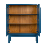 CABINET CLOVER 2DR BLUE X-22