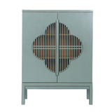 CABINET CLOVER 2DR GREY X-22