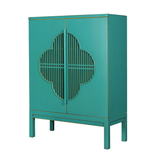 CABINET CLOVER 2DR TURQUOISE X-22
