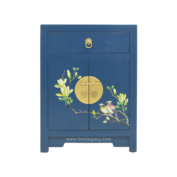 CABINET FLEUR 1DW2DR BLUE WASH MQZ-08