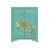 CABINET FLEUR 1DW2DR TURQUOISE WASH MQZ-08