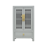 CABINET LATTICE 1DW2DR GREY WASH MQZ-26