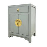 CABINET ORIENT 1DW2DR GREY WASH MQZ-08