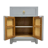 CABINET ORIENT 1DW2DR GREY WASH MQZ-08