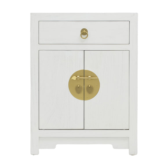 CABINET ORIENT 1DW2DR WHITE WASH MQZ-08