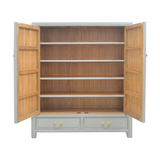 CABINET ORIENT 2DW2DR GREY WASH MQZ-36