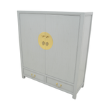 CABINET ORIENT 2DW2DR GREY WASH MQZ-36