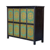 CABINET TIBETAN 8DR GREEN X-38