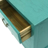 CABINET 3 DRAWER TURQUOISE WASH MQZ-39