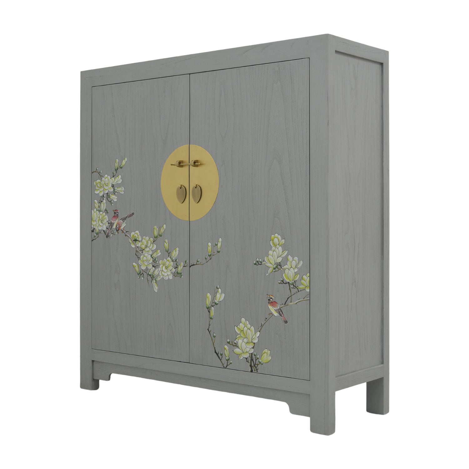 SHOE CABINET FLEUR 2 DOORS GREY WASH MQZ-13 – LIMS Legacy Singapore