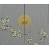 SHOE CABINET FLEUR 2 DOORS GREY WASH MQZ-13