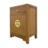 CABINET ORIENT 1DW2DR LIGHT WOOD MQZ-08