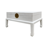 COFFEE TABLE CHEST ORIENT WHITE WASH MQZ-24