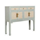 CONSOLE RATTAN 3DW4DR GREY WASH MQZ-301