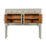 CONSOLE RATTAN 3DW4DR GREY WASH MQZ-301