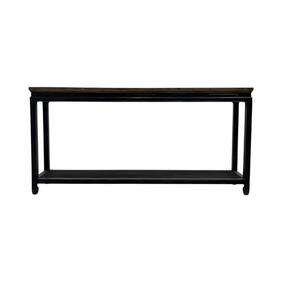 CONSOLE TABLE 1.6M BLACK CH-72