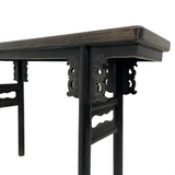 CONSOLE TABLE WITH RIBBED LEGS CH-60