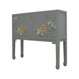 CONSOLE FLEUR 3DW4DR GREY WASH MQZ-14