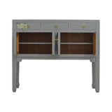 CONSOLE FLEUR 3DW4DR GREY WASH MQZ-14