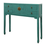 CONSOLE ORIENT 4DW2DR TURQUOISE WASH MQZ-06