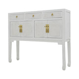 CONSOLE RATTAN 3DW4DR WHITE WASH MQZ-301