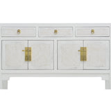 CONSOLE RATTAN 3DW4DR WHITE WASH MQZ-301