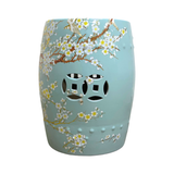 DRUM STOOL CHERRY BLOSSOM MINT