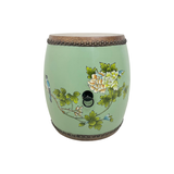 DRUM STOOL FLEUR MINT