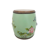 DRUM STOOL FLEUR MINT