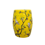 DRUM STOOL PARROT YELLOW