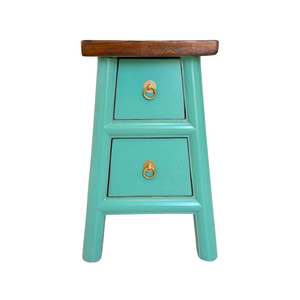 STOOL LIANG 2DW TURQUOISE MQZ-204