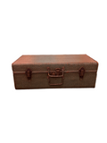 RATTAN SUITCASE TURQUOISE CH-07