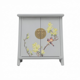 A SHAPE CABINET FLEUR H60CM GREY WASH MQZ-20