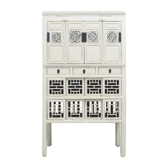 KITCHEN CABINET MING RETRO WHITE CH-29