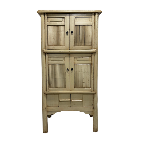 KITCHEN CABINET RIBBED WHITE CH-15
