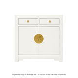 SIDEBOARD ORIENT 2DW2DR WHITE WASH MQZ-40