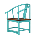 MING CHAIR TURQUOISE C-01