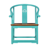 MING CHAIR TURQUOISE C-01