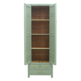 NARROW CABINET LATTICE MINT WASH MQZ-12