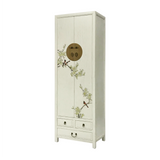 NARROW CABINET FLEUR WHITE WASH MQZ-37