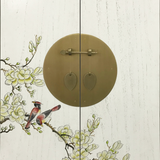 NARROW CABINET FLEUR WHITE WASH MQZ-37