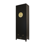 NARROW CABINET ORIENT BLACK WASH MQZ-37