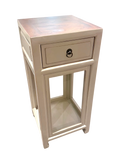 PEDESTAL 1DW WHITE CH-09