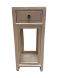PEDESTAL 1DW WHITE CH-09